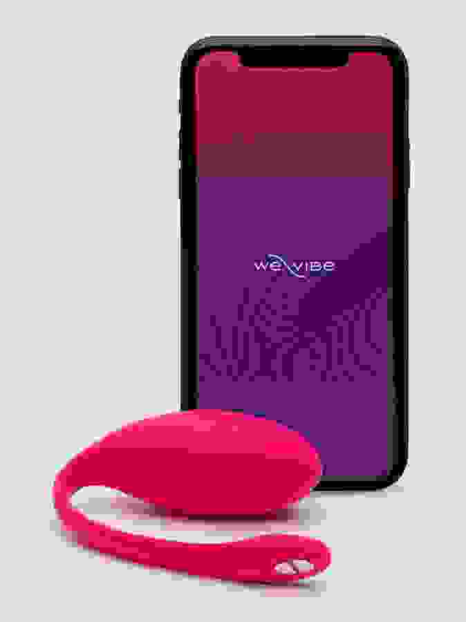 We-Vibe Jive App Controlled Rechargeable Love Egg Vibrator, Pink, hi-res